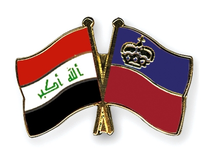 Fahnen Pins Irak Liechtenstein