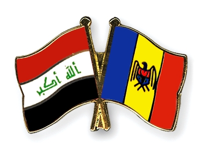 Fahnen Pins Irak Moldau