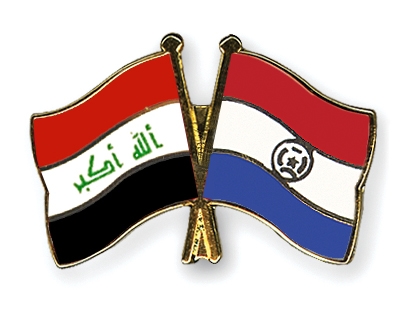 Fahnen Pins Irak Paraguay