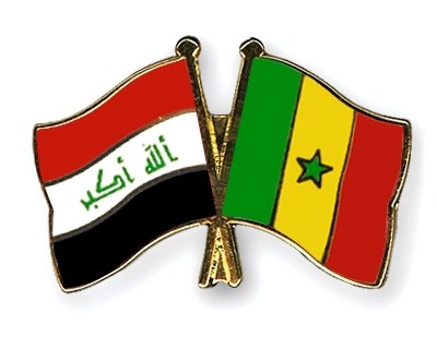 Fahnen Pins Irak Senegal