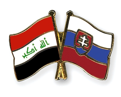 Fahnen Pins Irak Slowakei