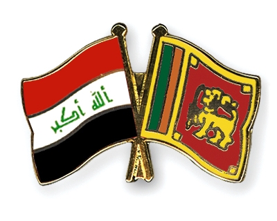 Fahnen Pins Irak Sri-Lanka
