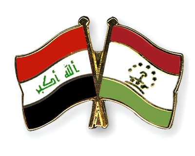 Fahnen Pins Irak Tadschikistan