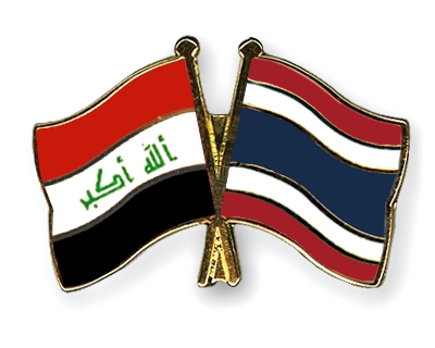 Fahnen Pins Irak Thailand