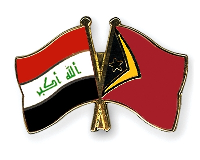 Fahnen Pins Irak Timor-Leste