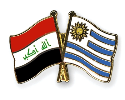 Fahnen Pins Irak Uruguay