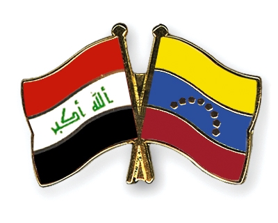 Fahnen Pins Irak Venezuela