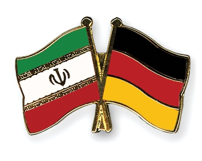 Fahnen Pins Iran Deutschland