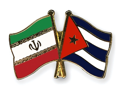 Fahnen Pins Iran Kuba