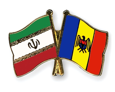 Fahnen Pins Iran Moldau