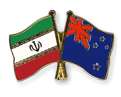 Fahnen Pins Iran Neuseeland