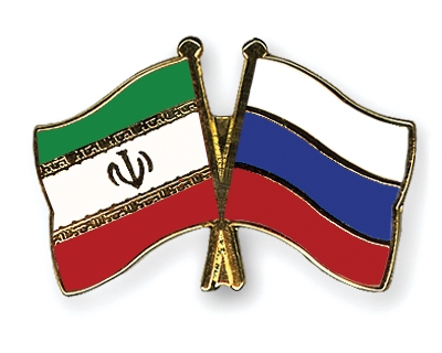 Fahnen Pins Iran Russland