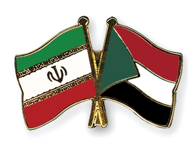 Fahnen Pins Iran Sudan