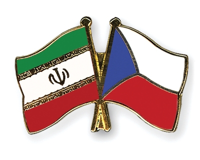 Fahnen Pins Iran Tschechische-Republik
