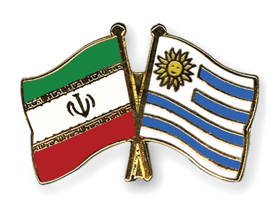 Fahnen Pins Iran Uruguay