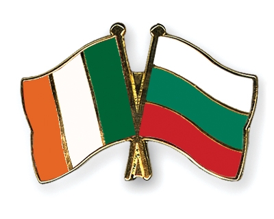 Fahnen Pins Irland Bulgarien
