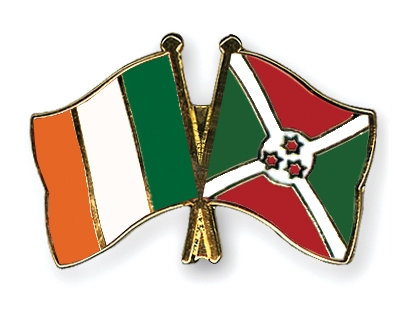Fahnen Pins Irland Burundi