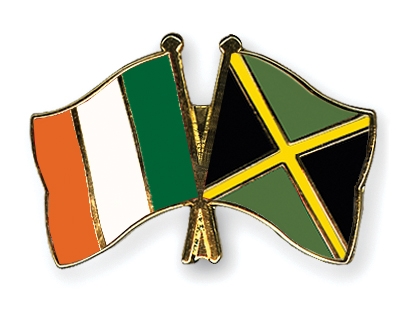 Fahnen Pins Irland Jamaika