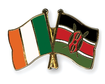 Fahnen Pins Irland Kenia