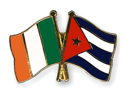 Fahnen Pins Irland Kuba