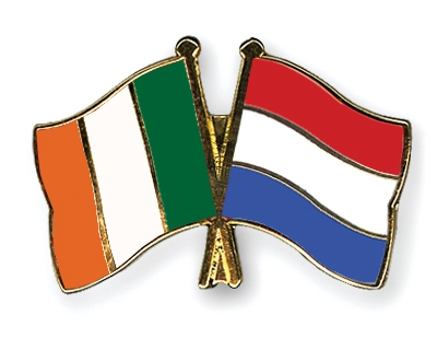 Fahnen Pins Irland Niederlande