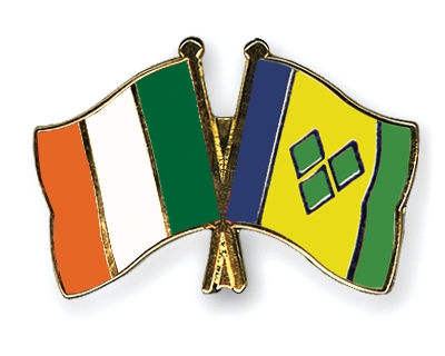 Fahnen Pins Irland St-Vincent-und-die-Grenadinen