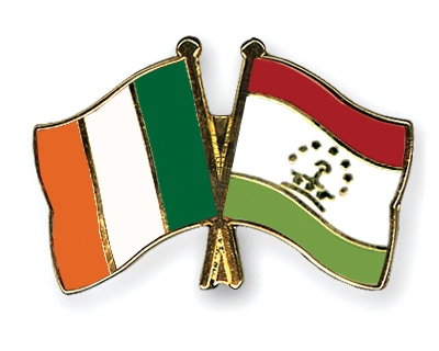 Fahnen Pins Irland Tadschikistan