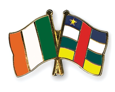 Fahnen Pins Irland Zentralafrikanische-Republik