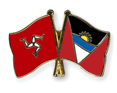 Fahnen Pins Isle-of-Man Antigua-und-Barbuda