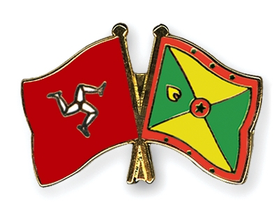 Fahnen Pins Isle-of-Man Grenada