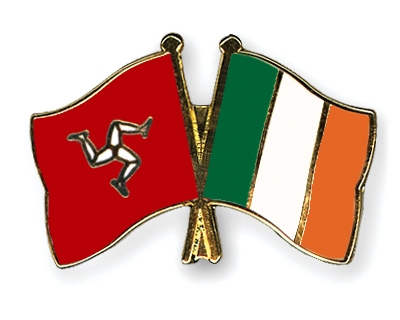 Fahnen Pins Isle-of-Man Irland