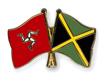 Fahnen Pins Isle-of-Man Jamaika
