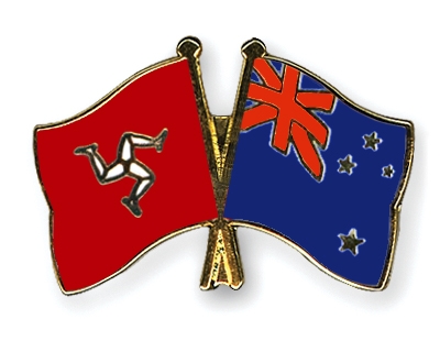 Fahnen Pins Isle-of-Man Neuseeland