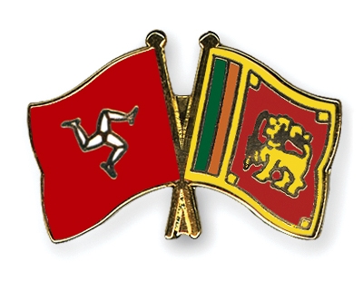 Fahnen Pins Isle-of-Man Sri-Lanka