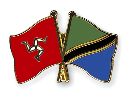 Fahnen Pins Isle-of-Man Tansania