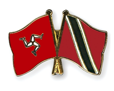 Fahnen Pins Isle-of-Man Trinidad-und-Tobago