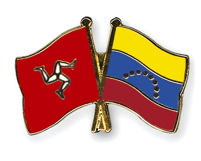 Fahnen Pins Isle-of-Man Venezuela