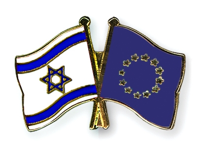 Fahnen Pins Israel Europa