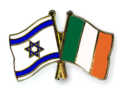 Fahnen Pins Israel Irland