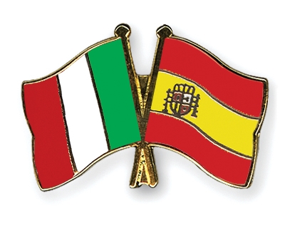 Flaggen Und Fahnen Pins Italien Spanien