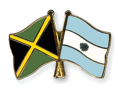 Fahnen Pins Jamaika Argentinien