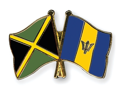 Fahnen Pins Jamaika Barbados