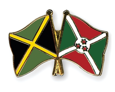Fahnen Pins Jamaika Burundi