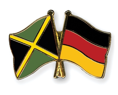 Fahnen Pins Jamaika Deutschland