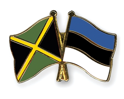 Fahnen Pins Jamaika Estland