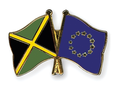 Fahnen Pins Jamaika Europa