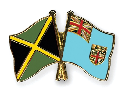 Fahnen Pins Jamaika Fidschi