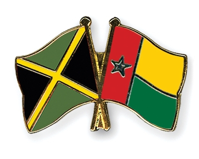 Fahnen Pins Jamaika Guinea-Bissau
