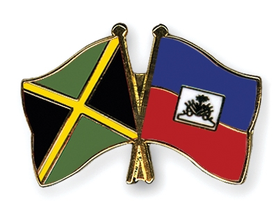 Fahnen Pins Jamaika Haiti