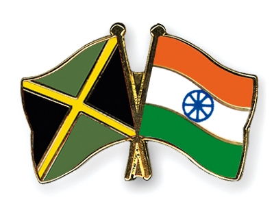 Fahnen Pins Jamaika Indien